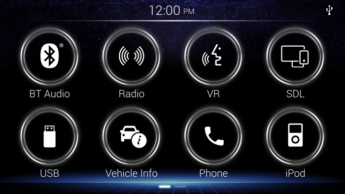Displaying the Home Screen