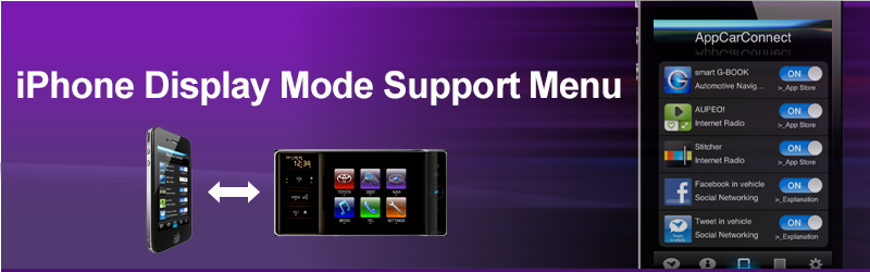 AppCarConnect AP SUPPORT MENU for Asia